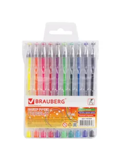 Ручки гелевые BRAUBERG 