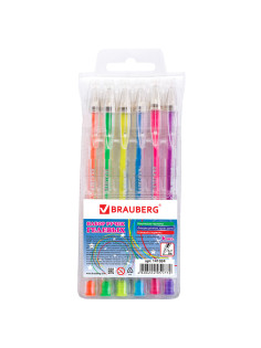Ручки гелевые BRAUBERG 