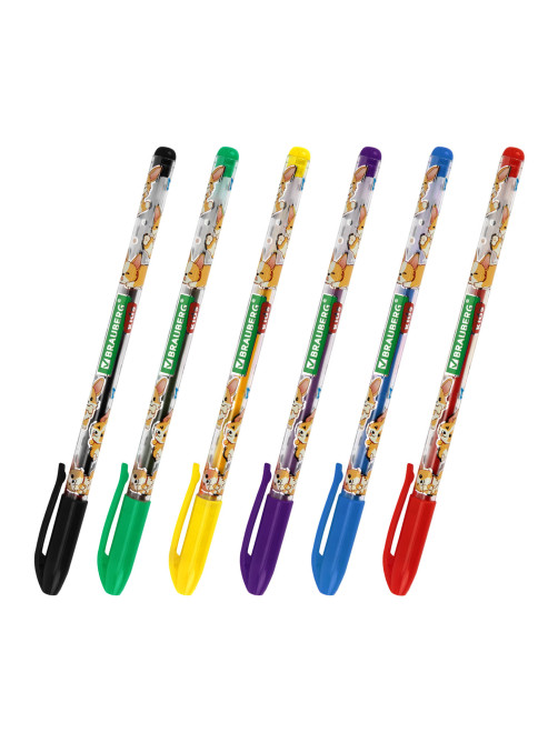 Ручки гелевые КЛАССИЧЕСКИЕ BRAUBERG KIDS 