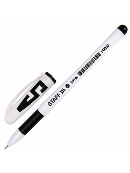Ручка гелевая с грипом STAFF 