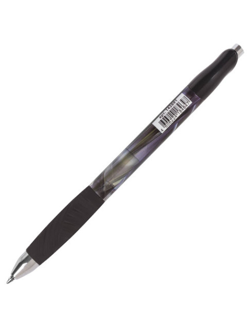 Ручка гелевая автоматическая с грипом BRAUBERG 