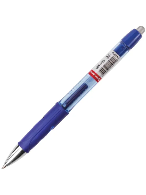 Ручка гелевая автоматическая с грипом BRAUBERG 