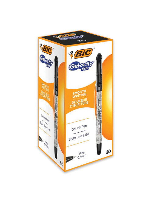 Ручка гелевая с грипом BIC 