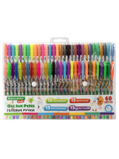 Ручки гелевые BRAUBERG KIDS 