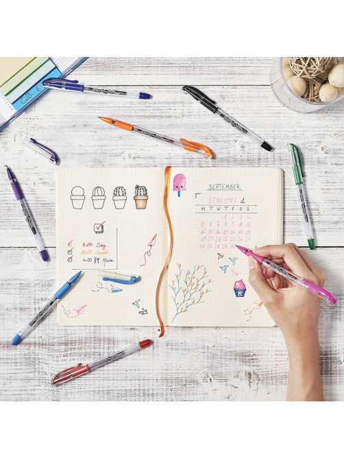 Ручка гелевая с грипом BIC 