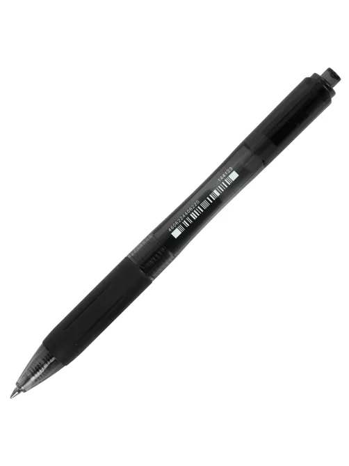 Ручка гелевая автоматическая с грипом BRAUBERG 