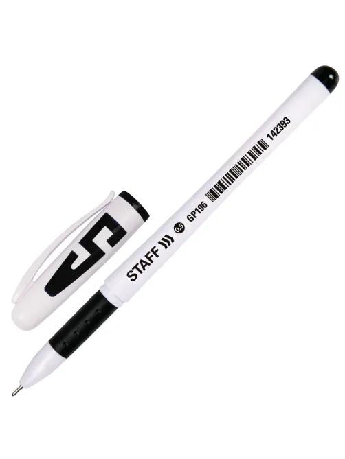 Ручка гелевая с грипом STAFF 