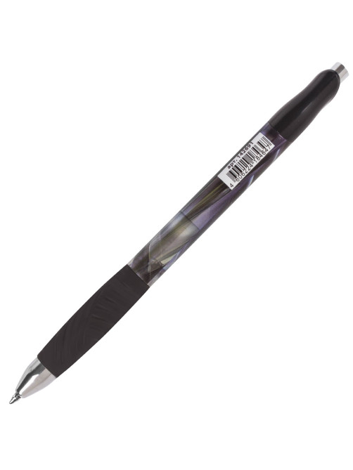 Ручка гелевая автоматическая с грипом BRAUBERG 