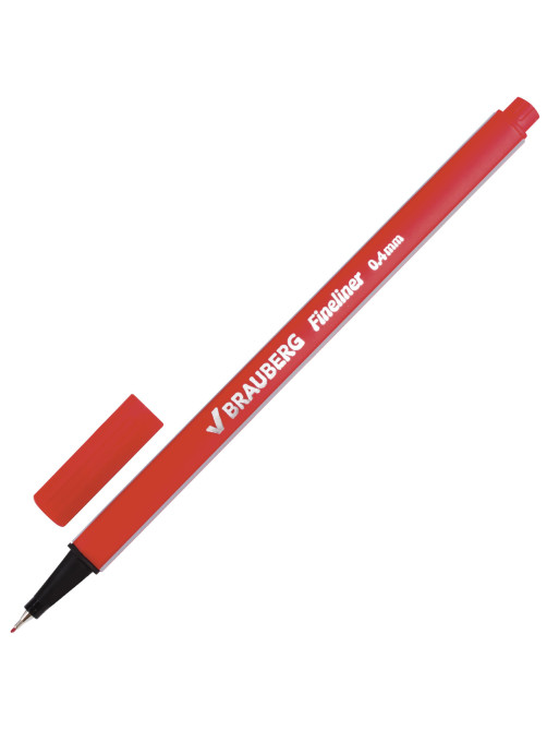 Набор капиллярных ручек (линеров) BRAUBERG 4 шт., АССОРТИ, 