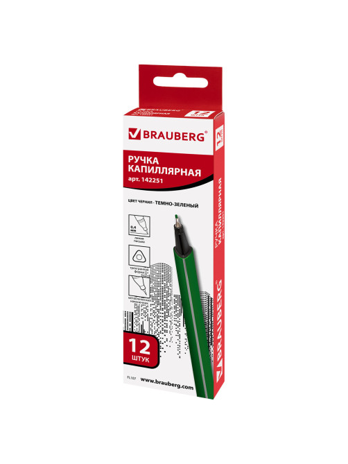 Ручка капиллярная (линер) BRAUBERG 