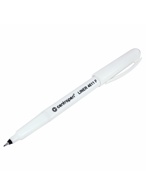 Ручка капиллярная (линер) ЧЕРНАЯ CENTROPEN 