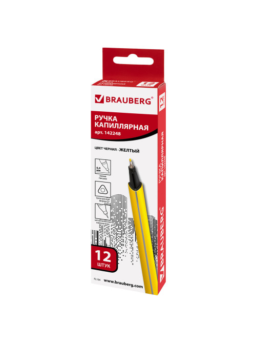 Ручка капиллярная (линер) BRAUBERG 