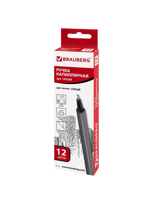 Ручка капиллярная (линер) BRAUBERG 