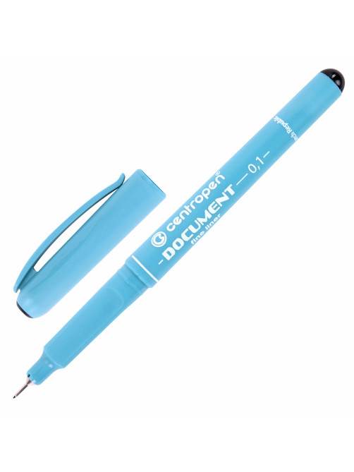 Ручки капиллярные (линеры) ЧЕРНЫЕ CENTROPEN 