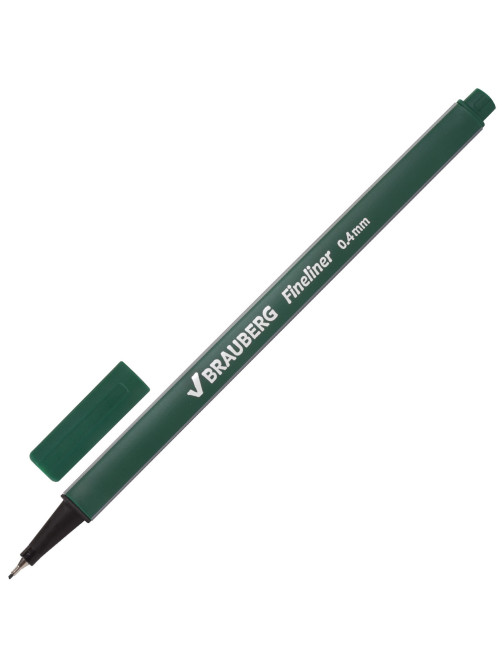Набор капиллярных ручек (линеров) BRAUBERG 4 шт., АССОРТИ, 