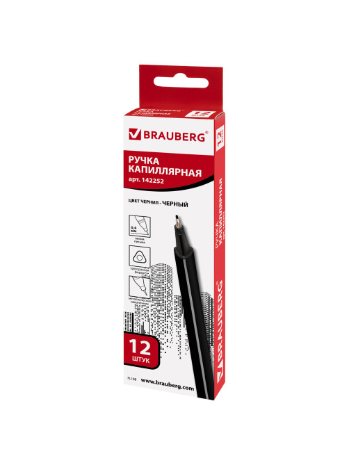 Ручка капиллярная (линер) BRAUBERG 