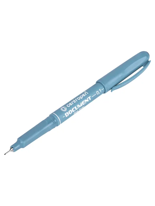 Ручка капиллярная (линер) ЧЕРНАЯ CENTROPEN 