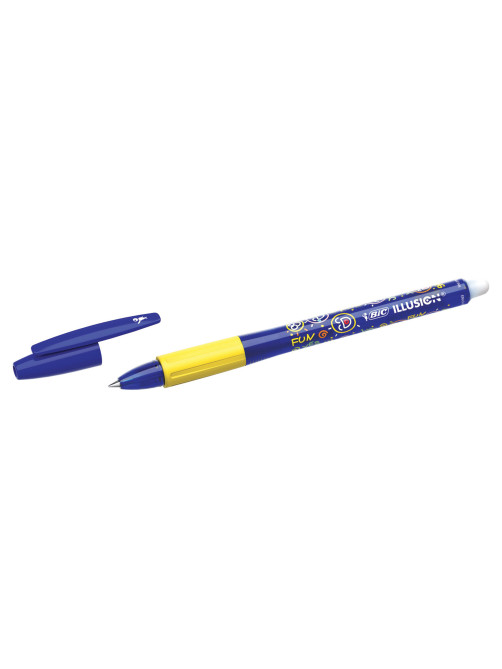 Ручка стираемая гелевая с грипом BIC 