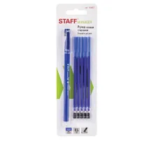 Ручка стираемая гелевая STAFF 