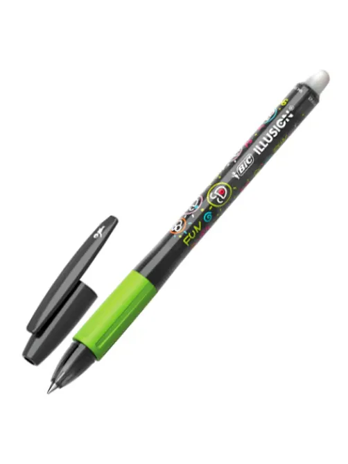 Ручка стираемая гелевая с грипом BIC 