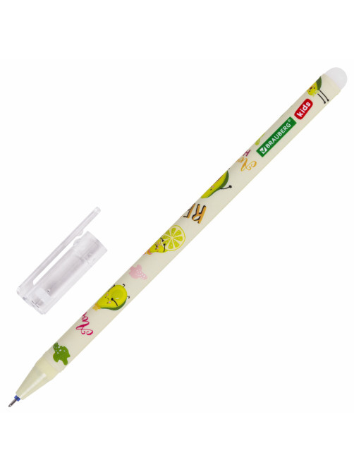 Ручка стираемая гелевая BRAUBERG KIDS 