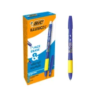 Ручка стираемая гелевая с грипом BIC 