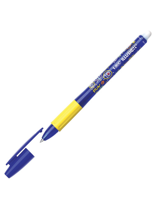 Ручка стираемая гелевая с грипом BIC 