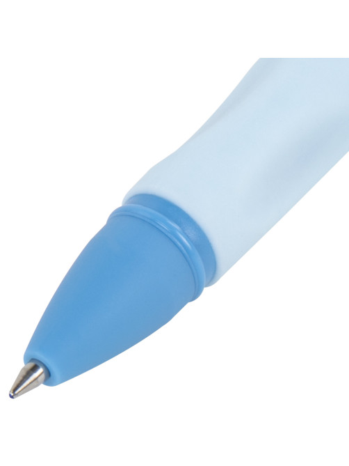 Ручка стираемая гелевая с эргономичным грипом BRAUBERG REPEAT COLOR, СИНЯЯ, ассорти, 0,5 мм,144072