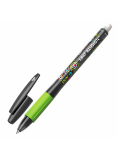 Ручка стираемая гелевая с грипом BIC 