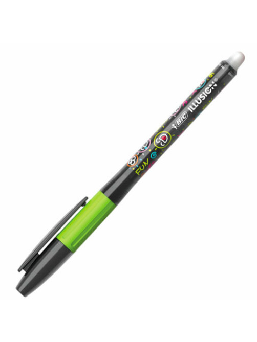 Ручка стираемая гелевая с грипом BIC 