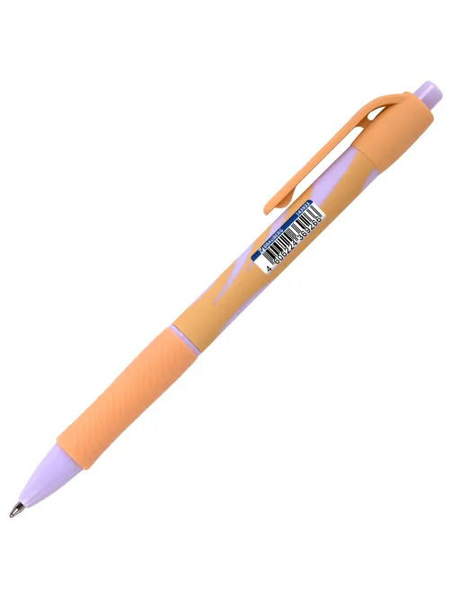 Ручка шариковая автоматическая BRAUBERG ULTRA-RT PASTEL, СИНЯЯ, 0,7 мм, линия 0,35 мм, 143933