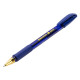 Ручка шариковая BRAUBERG BP-GT GLD BLUE, СИНЯЯ, корпус тонированный, пишущий узел 0,7 мм, линия письма 0,35 мм, 144505