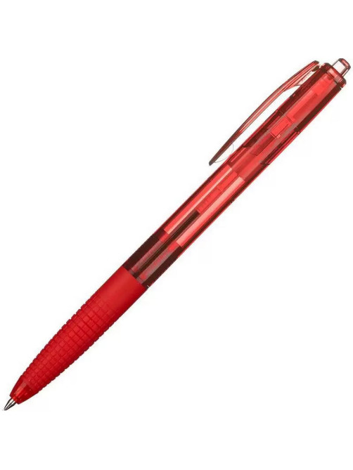 Ручка шариковая автоматическая с грипом PILOT Super Grip G, КРАСНАЯ, линия 0,22 мм, BPGG-8R-F R