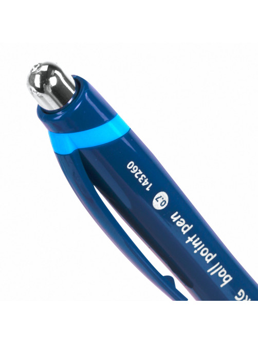 Ручка шариковая автоматическая с грипом BRAUBERG 