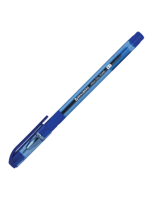 Ручка шариковая масляная с грипом BRAUBERG 