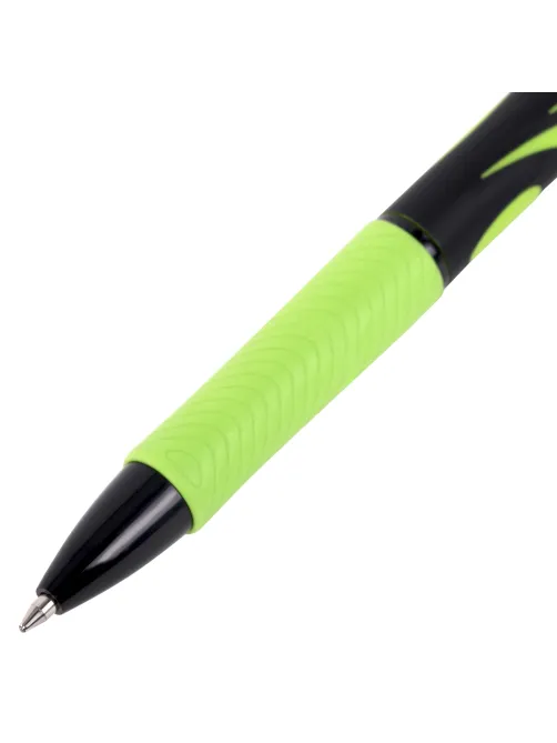 Ручка шариковая автоматическая BRAUBERG ULTRA-RT NEON, СИНЯЯ, 0,7 мм, линия 0,35 мм, 143932