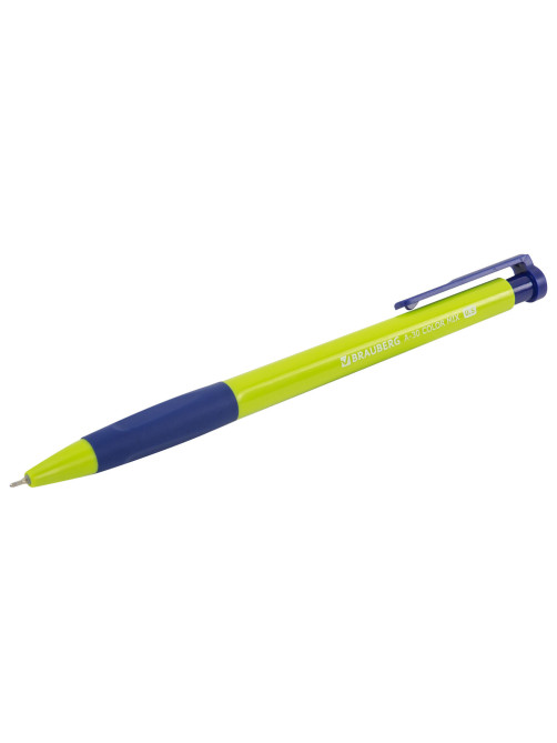 Ручки шариковые автоматические BRAUBERG A-30 COLOR MIX 