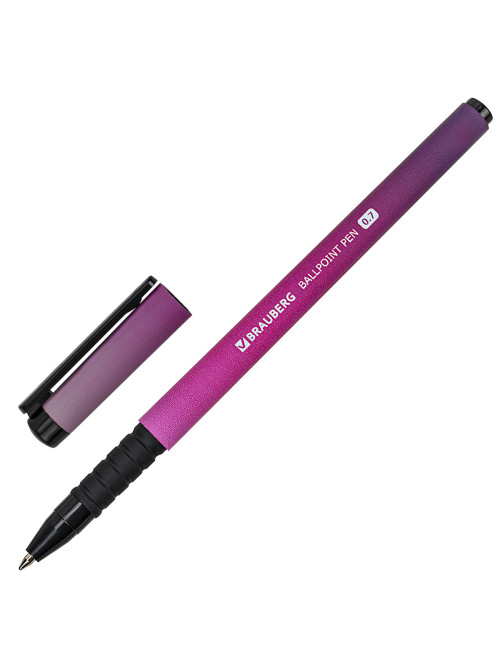 Ручка шариковая BRAUBERG SOFT TOUCH GRIP 