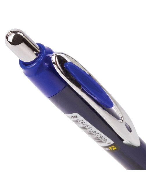 Ручка шариковая автоматическая с грипом BRAUBERG 