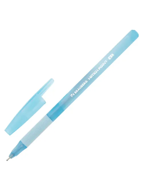 Ручка шариковая с грипом BRAUBERG 