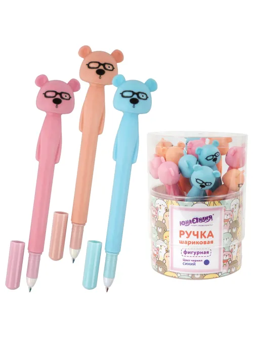 Ручка фигурная шариковая ЮНЛАНДИЯ 