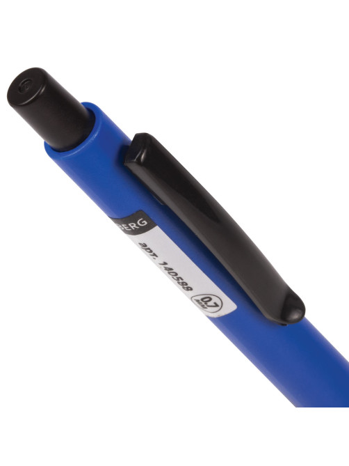 Ручка шариковая автоматическая с грипом BRAUBERG 
