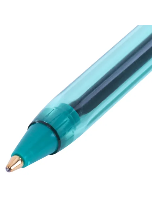 Ручка шариковая BRAUBERG X-30 COLOR MIX, СИНЯЯ, мягкое письмо, пишущий узел 1 мм, линия письма 0,5 мм, 144335