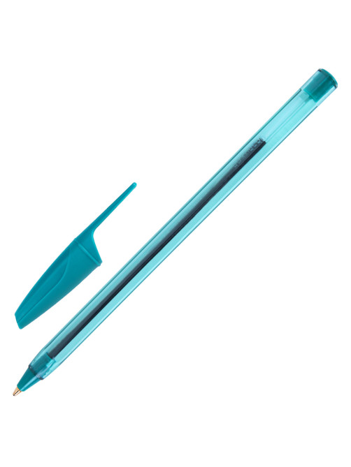 Ручки шариковые BRAUBERG X-30 COLOR MIX, КОМПЛЕКТ 12 ШТ., СИНИЕ, пишущий узел 1 мм, линия письма 0,5 мм, 144336