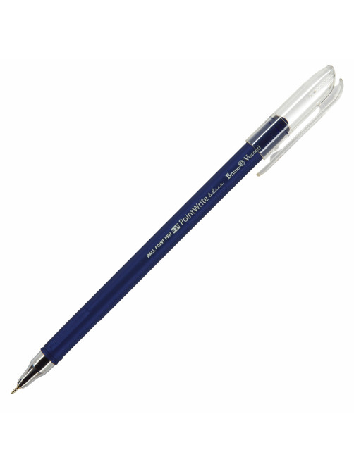 Ручка шариковая BRUNO VISCONTI PointWrite, СИНЯЯ, Original, корпус ассорти, линия письма 0,38 мм, 20-0210