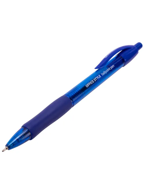 Ручка шариковая автоматическая с грипом BRAUBERG 