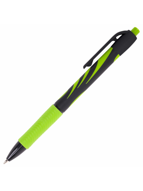Ручка шариковая автоматическая BRAUBERG ULTRA-RT NEON, СИНЯЯ, 0,7 мм, линия 0,35 мм, 143932