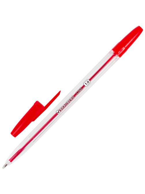 Ручки шариковые BRAUBERG, НАБОР 10 шт., АССОРТИ, 
