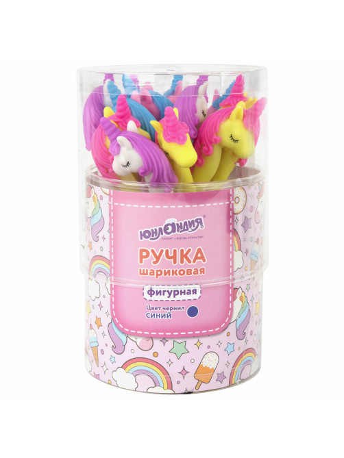 Ручка фигурная шариковая ЮНЛАНДИЯ 