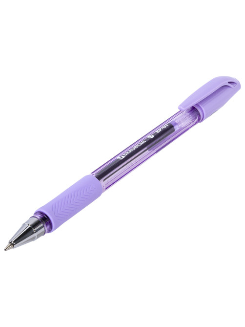 Ручка шариковая BRAUBERG BP-GT PASTEL, СИНЯЯ, корпус ассорти, пишущий узел 0,7 мм, линия письма 0,35 мм, 144503